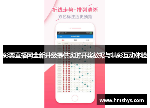 彩票直播网全新升级提供实时开奖数据与精彩互动体验